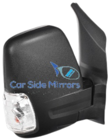 Ford Transit VO MK8 2014 onwards (electric adjustment, short arm, w indicator) Driver Side Mirror