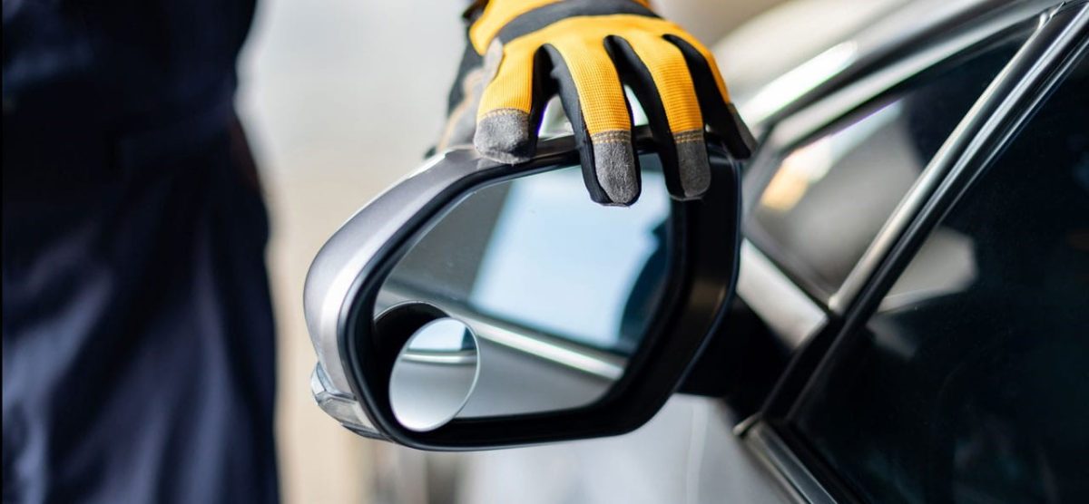 Broken Side View Mirror