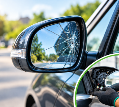 What Causes Driver Side Mirror Damage and How Can It Be Repaired?